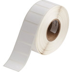 imagen de Brady BradyJet J20-136-7425J Rollo de etiquetas imprimibles de inyección de tinta - 0.75 pulg. x 1.5 pulg. - Polipropileno - Blanco - B-7425J