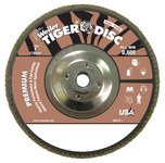 imagen de Weiler Tiger Type 27 Flap Disc 50733 - Aluminum Oxide - 7 in - 40 - Coarse