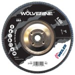 imagen de Weiler Wolverine Type 27 Flap Disc 31420 - Zirconium - 7 in - 40 - Coarse