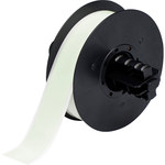 imagen de BradyGlo B30C-1125-526 Rollo de etiquetas para impresora - 1.125 pulg. x 50 pies - Poliéster - Blanco - B-526