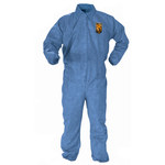 imagen de Kimberly-Clark Kleenguard Chemical-Resistant Coveralls A60 35407 - Size Small - Blue