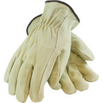 imagen de PIP 69-134 Tan Large Split Cowhide Leather Driver's Gloves - Straight Thumb - 69-134/L