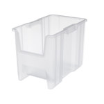 imagen de Akro-mils Stak-N-Store 75 lb Transparente Polímero de grado industrial Apilado Contenedor de almacenamiento - longitud 17 1/2 pulg. - Ancho 10 7/8 pulg. - Altura 12 1/2 pulg. - Compartimientos 1 - 130