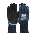imagen de PIP G-Tek PolyKor 41-8014 Blue Large Cold Condition Gloves - Latex Palm & Fingers Coating - 41-8014/L
