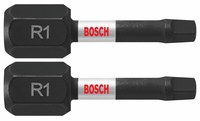 imagen de Bosch #1 Cuadrado Puntas de inserción ITSQ1102 - Acero De Aleación - 1 pulg. Longitud - 48290