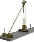 imagen de DBI-SALA SecuraSpan Convertidor de anclaje 7400053 - Dorado - 00474