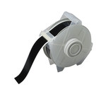 imagen de Brady 113133 Rollo de etiquetas para impresora - 1.125 pulg. x 100 pies - Vinilo - Negro - B-595