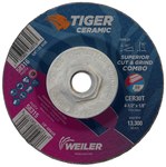 imagen de Weiler TIGER Cut & Grind Wheel 58316 - 4 1/2 in - Ceramic - 30
