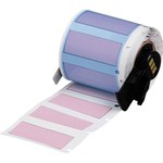 imagen de Brady PermaSleeve M6-375-175-342-PK Etiquetas termorretráctiles para cables y alambres - 1.75 pulg. x 0.645 pulg. - Rosa - B-342