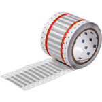 imagen de Brady Permasleeve 2HX-187-2-GY-S Funda de impresora troquelada - 1.969 pulg. x 0.331 pulg. - Gris - B-7642