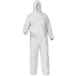 imagen de Ansell KleenGuard Overoles desechables para trabajo y uso general A35 38937 - tamaño Mediano - Blanco