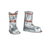 imagen de Chicago Protective Apparel Traction Overshoes 671-AKV - Size 9 to 13 - Aluminized Para Aramid Blend - Silver