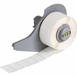 imagen de Brady M710 M7-11-499 Etiquetas de impresora - 0.5 pulg. x 0.75 pulg. - Nailon - Blanco - B-499