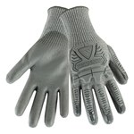 imagen de West Chester R2 Silver Fox 710HGUB Gray XL Cut-Resistant Gloves - ANSI A4 Cut Resistance - Polyurethane Palm Coating - 710HGUB/XL