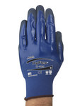 imagen de Ansell HyFlex 11-925 Blue/Black 8 Spandex Work Gloves - Nitrile Palm & Fingers Coating - 810609
