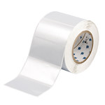 imagen de Brady THT-55-435-1 Rollo de etiquetas troqueladas para impresoras - 4 pulg. x 2 pulg. - Poliéster - Plateado - B-435