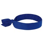 imagen de Ergodyne Chill-Its 6700 Solid Blue Activated Polymer Bandana - Tie - 720476-12307