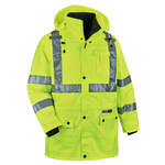 imagen de Ergodyne Glowear Cold Condition Jacket 8385 24385 - Size XL - High-Visibility Lime