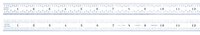 imagen de Starrett Acero totalmente flexible Regla de acero totalmente flexible - longitud de 18 pulg. - ancho de 3/4 pulg. - espesor de 1/50 pulg. - C305R-18