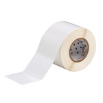 imagen de Brady THT-76-483-1 Rollo de etiquetas troqueladas para impresoras - 4 pulg. x 3 pulg. - Poliéster - Blanco - B-483