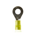 imagen de 3M Scotchlok MNG10-14R/SX Yellow Butted Nylon Butted Ring Terminal - 1.26 in Length - 0.53 in0.53 in Wide - 0.135 in Inside Diameter - 1/4 in Stud - 58715