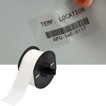 imagen de Brady B33-18-432 Rollo de etiquetas troqueladas para impresoras - 3 pulg. x 1 pulg. - Poliéster - Transparente - B-432