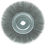 imagen de Weiler 01250 Wheel Brush - 10 in Dia - Crimped Steel Bristle