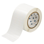 imagen de Brady THT-2-423-10 Rollo de etiquetas troqueladas para impresoras - 0.9 pulg. x 0.25 pulg. - Poliéster - Blanco - B-423
