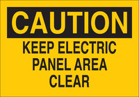 imagen de Brady B-401 Poliestireno Rectángulo Cartel de seguridad eléctrica Amarillo - 14 pulg. Ancho x 10 pulg. Altura - 25513