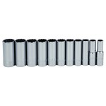 imagen de Proto J54104 12 Puntos Juego de llaves de vaso profundas - accionamiento 1/2 pulg. - 24029