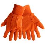 imagen de Global Glove C18OC Naranja Grande Algodón Guantes de trabajo - C18OC LG