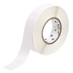 imagen de Brady THT-43-423-10 Rollo de etiquetas troqueladas para impresoras - 1.25 pulg. x 0.25 pulg. - Poliéster - Blanco - B-423