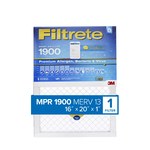 imagen de 3M Filtrete Premium Allergen, Bacteria & Virus 16 in x 20 in x 1 in S-UA00-4 MERV 13, 1900 MPR Air Filter - 08232