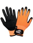 imagen de Global Glove Tsunami Grip 510MFV Black/Orange 9 Nylon Work Gloves - Nitrile Coating - 510MFV/9