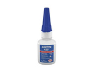 imagen de Loctite 420 Adhesivo de cianoacrilato Transparente Líquido 1 oz Botella - 42050 - Conocido anteriormente como Loctite 420 Super Bonder