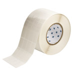imagen de Brady THT-165-499-5 Rollo de etiquetas troqueladas para impresoras - 0.8 pulg. x 1.437 pulg. - Nailon - Blanco - B-499