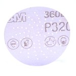 imagen de 3M Hookit Recubierto Óxido de aluminio Morada Disco de velcro - Óxido de aluminio - 3 pulg. - P320 - Muy fino - 20824