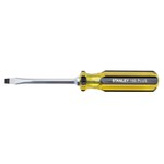 imagen de Stanley 1/4 pulg. Ranurado 100 Plus Destornillador - Acero - 4 pulg. - 08322