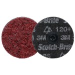 imagen de 3M Scotch-Brite TS Disco de acondicionamiento de superficies de cambio rápido 67194 - 2 pulg. - Cerámica con forma precisa - 150+ - Mediano