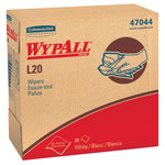 imagen de Kimberly-Clark Wypall L20 Wiper 47044, Paper, - 9.1 in x 16.8 in - White