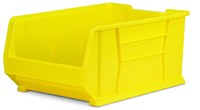 imagen de Akro-mils Akrobin 300 lb Amarillo Polímero de grado industrial Apilado Contenedor de almacenamiento - longitud 23 7/8 pulg. - Ancho 16 1/2 pulg. - Altura 11 pulg. - Compartimientos 1 - 30288 YELLOW