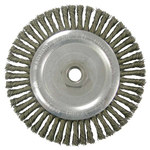 imagen de Weiler 36298 Cepillo de rueda - Anudado - Circular trenzado Acero inoxidable cerda