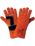 imagen de Global Glove 1200-LH Marrón Universal (mano izquierda solamente) Cuero Dividir Guante para soldadura - Pulgar tipo ala - 1200-lh lg