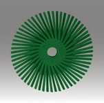 imagen de 3M Scotch-Brite Roloc Ceramic RR-ZB Radial Bristle Brush - Coarse Grade - 3 in Outside Diameter - 24276