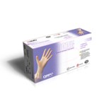 imagen de QRP Biotek 609BP White 2XL Powdered Disposable Gloves - Food Grade - 9 in Length - Rough Finish - 6 mil Thick
