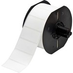 imagen de Brady Workhorse B33-137-7425 Rollo de etiquetas troqueladas para impresoras - 2 pulg. x 1 pulg. - Polipropileno - Blanco - B-7425
