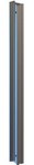 imagen de DBI-SALA Railok 90 Ladder Mount Rail 6000031, 1.6 in x 1 m, Aluminum, Silver - 16633