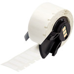 imagen de Brady WorkHorse M6-98-430 Etiquetas de impresora - 1 pulg. x 0.375 pulg. - Poliéster - Blanco - B-430
