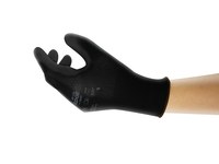 imagen de Ansell EDGE 48-126 Black 11 Polyester Light Duty Gloves - Polyurethane Palm Coating - 48-126/11