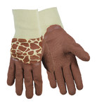 imagen de Red Steer Zoohands 294G Brown Cotton/Knit General Purpose Gloves - Latex Palm Only Coating